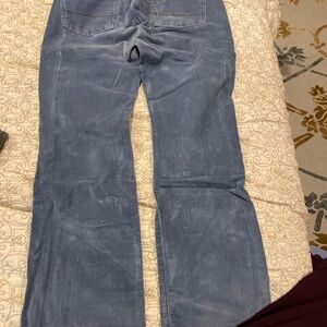 7 For All Mankind Gray Straight Leg Pants